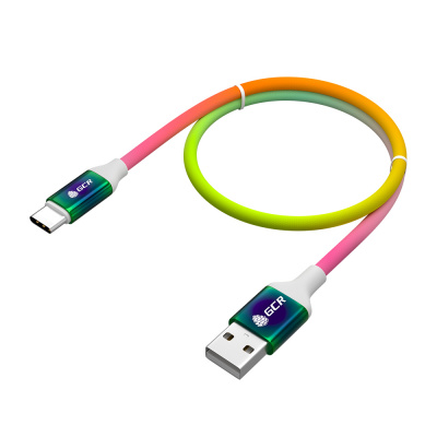  GREENCONNECT GCR-UC14G 1.2m TypeC,  Samsung, S Android,  , GRADIENT (GCR-53075)