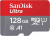   microSD 128GB SanDisk microSDXC Class 10 Ultra (SD ) UHS-I U1 A1 120MB/s