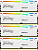 ������ �����������/ Kingston 64GB 5200MT/s DDR5 CL40 DIMM (Kit of 4) FURY Beast White RGB XMP
