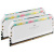   DDR5 Corsair Dominator Platinum RGB 32Gb (2x16Gb) 6200MHzCL36 (36-39-39-76) 1.3V / CMT32GX5M2X6200C36W / White