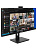 ������� ExeGate 27" EA2707CA SuperView {IPS 2560x1440 75Hz 5ms 16:9 250cd 1000:1 178/178 HDMI DisplayPort USB webcam AudioOut HAS pivot} [EX298883RUS]