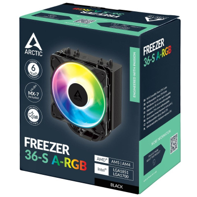 ����� ��� ���������� Arctic Freezer 36-S A-RGB Black (ACFRE00198A)