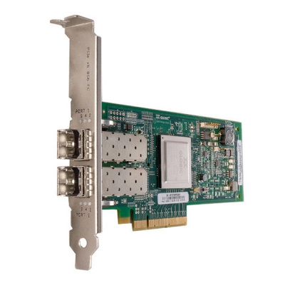  QLOGIC 8Gb Dual Port FC HBA, x8 PCIe (QLE2562-CK)