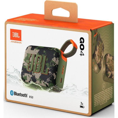 ����������� ������� JBL GO 4 �������� 4.2W 1.0 BT 850mAh (JBLGO4SQUAD)