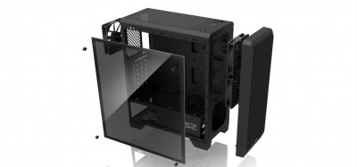 ������ MidiTower Zalman S2 TG TEMPERED GLASS WINDOW black (ATX, mATX, Mini-ITX, c������ 2xFAN 120mm, c���� 1xFAN120mm, USB2.0 x2, USB3.0x1, ��� ��) (S2 TG)