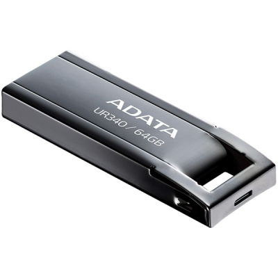 ������ 64 �� USB 3.2 Gen 1 ADATA UR340, ������ (AROY-UR340-64GBK)