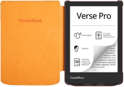 ����� (�������) ��� PocketBook PB629/PB634, Shell cover, Orange (���������) (H-S-634-O-WW)