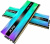 ����������� ������ ADATA XPG Lancer Neon RGB 32Gb DDR5 6800MHz (AX5U6800C3416G-DCLANRSG) (2x16Gb KIT)