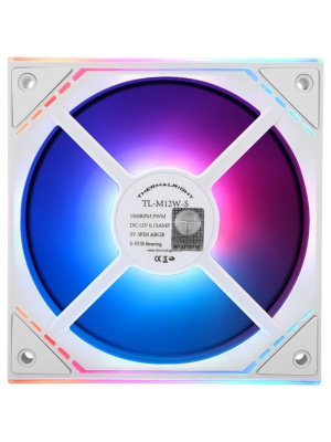 �������� ������������ (3 ��.) Thermalright TL-M12W-S X3 (Pack of 3) / ARGB / 120mm PWM / TRTLM12WS.3P