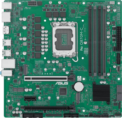����������� ����� ASUS PRO Q870M-C-CSM, Socket-1851, Intel Q870, mATX, Ret 90MB1KEP-M0EAYC