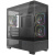 ������ Powercase Vision Micro S3B, Tempered Glass, Type-C, 3x 120mm ARGB PWM Fan, ������, mATX  (CVMMSB-A3)