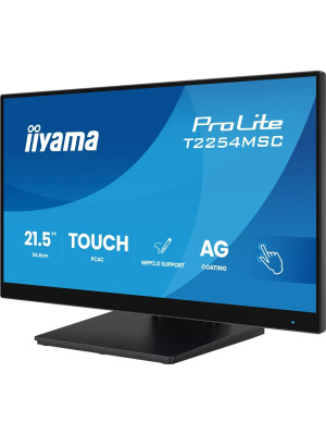 ������� Iiyama 21.5" ProLite T2254MSC-B2AG ������ IPS LED 4ms 16:9 HDMI M/M ��������� HAS 1300:1 300cd 178��/178�� 1920x1080 100Hz DP FHD USB Touch 2.9��