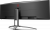 ������� AOC 48.8", VA, UltraWide, 5120�1440, ���������, 4 ��, 165 ��, AMD FreeSync Premium Pro, nVidia G-Sync Compatible, 400 ��/�2, 178�/178�, 3xHDMI, DisplayPort, USB Type-C, ��������, ������
