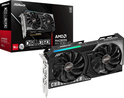 ���������� ASRock Challenger AMD Radeon RX 9060 XT OC 16GB (RX9060XT CL 16GO) Ret