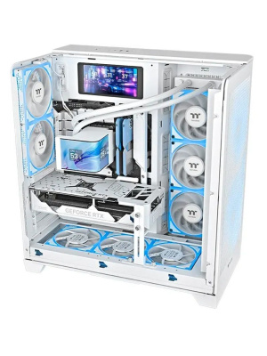 ������� �������� ���������� Thermaltake MAGCurve 360 Ultra Snow ARGB Soc-AM5/AM4/1200/1700/1851 ����� 4-pin Al LCD Ret (CL-W454- PL12SW-A)