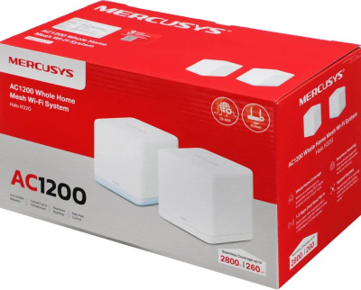 ��������� Mesh ������ Mercusys Halo H32G(2-pack), Wi-Fi 5, AC1200, 2.4/5���, �����