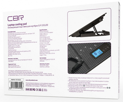     CBR CLP15512D  15.6", 2 , 2x USB, LED-, LCD-,  + 