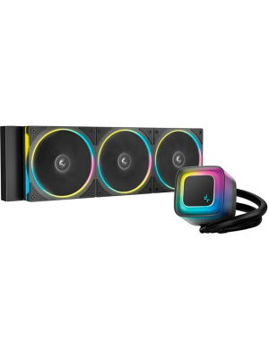 �������� �������� ���������� DEEPCOOL LE360 PRO LGA1851/1700/1200/115X/AM5/AM4 (TDP 300W, ARGB Lighting, Anti-Leak edition, PWM, TRIPLE FAN) RET