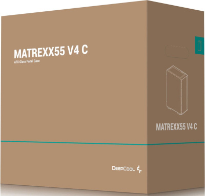 ������ Deepcool MATREXX 55 V4 C, Midi-Tower, ��� ��, ������  (R-MATREXX55-BCADA4-G-4)