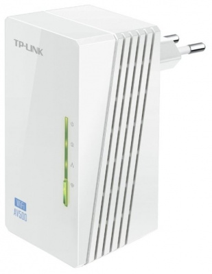 TP-Link TL-WPA4220KIT  �������� ��������� Powerline ��������� AV500 � �������� ��������� ������������� ������� �� 300 ����/�