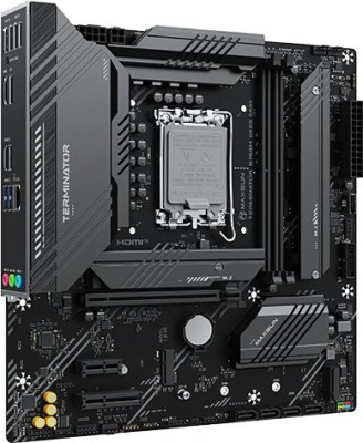 ����������� ����� Maxsun Terminator B760M GKD5 DARK Socket 1700, B760, mATX, Ret