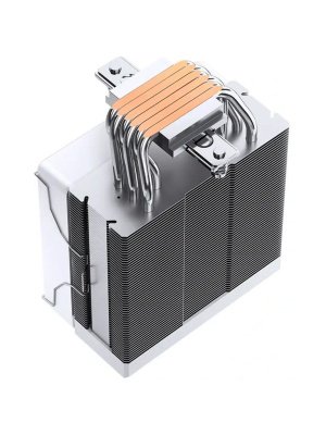 ����� JONSBO CR-1000 V3 PRO ARGB (230W, 4-pin PWM, 157mm, Al/Cu, 6x6mm, ARGB, 1x120mm, 70.8CFM, 33.2dBA, 1800RPM, S: 1851/1700/1200/115X, AM4/AM5 White)