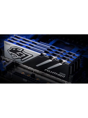 ����������� ������ Apacer DDR5 32GB 5200MHz DIMM Panther Gaming Memory CL40 1.25V Kit (2x16GB) (Retail) 2048*8  Heat Sink (Retail) 3 years (AH5U32G52C5227BAA-2)
