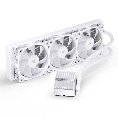  Jonsbo HXW-360 ARGB White LGA 2011/1700/1200/115X/AM4 (4/,TDP 300W, ARGB FAN and PUMP, PWM, TRIPLE FAN 120mm, ) RET