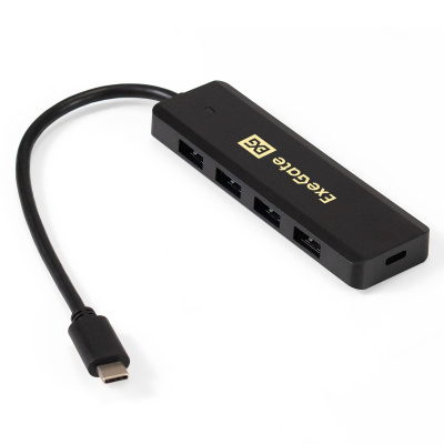 USB-������������ Exegate DUB-4CP/1, 4xUSB 3.0, 1xUSB-C, ������ EX293986RUS
