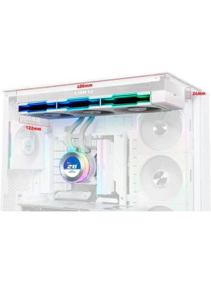 ������� �������� ���������� Lian-Li HydroShift II LCD-C 360TL ARGB Soc-AM5/AM4/1700/1851 ����� 4-pin 33dB Al+Cu LCD Ret (G89.GHS2LCD36TW.R0)