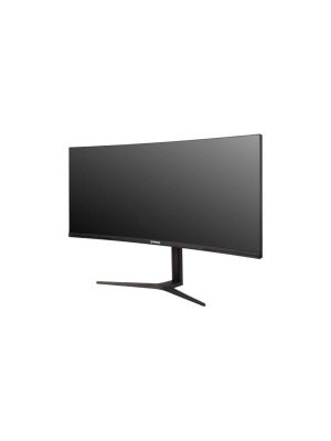 ������� IRBIS NOBLEVIEW 38'' LED Monitor Curved 3840x1600, 21:9, IPS, 300 cd/m2, 2000:1, 3ms, HDMI, DP USB-C(65W) USB-Ax2 USB-B 75Hz Tilt Height Swivel Speak VESA Black 3y  (China)