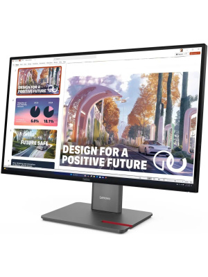 ������� Lenovo ThinkVision P27QD-40 27" 16:9 QHD (2560x1440) IPS, 120Hz, 350N, 1xHDMI 2.1 TMDS, 1xDP 1.4, 1x DP 1.4 Out, 1x USB-C (DP 1.4), 1x RJ45, 1x USB-C (USB 10Gb, 140W), 1xUSB-B,4xUSB-A,1xUSB-C,LTPS, 1Y