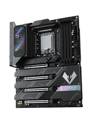 ����������� ����� MAXSUN MS-iCraft Z890 PACIFIC, LGA1851, Z890, 4*DDR5, 4*SATA3, 4*M.2, USB 3.2, USB 2.0, Type-C, 4*PCIEx16, HDMI+DP, ATX
