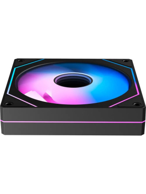 ����� ��� ������� Ocypus Gamma F12 BK ARGB REVERSE BLADE (120x120x25mm, 4-pin PWM, ARGB, 50CFM, 31dBA, 1600RPM, Black)