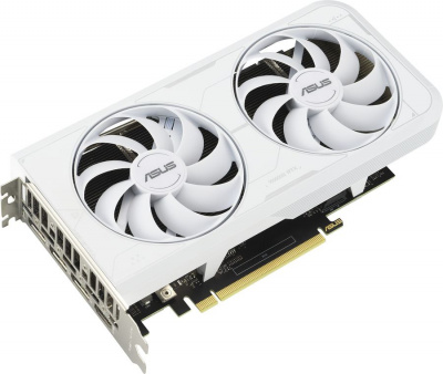  Asus PCI-E 4.0 DUAL-RTX3060TI-O8GD6X-WHITE NVIDIA GeForce RTX 3060Ti 8192Mb 256 GDDR6 1710/14000 HDMIx2 DPx3 HDCP Ret