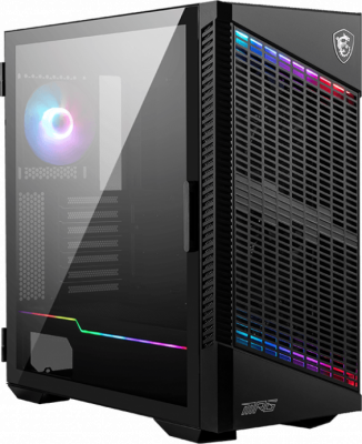 ������ MSI MPG VELOX 100P AIRFLOW E-ATX, ATX, mATX, Mini-ITX, Midi-Tower, ��� ��, � �����, ���������, 2xUSB 3.0, USB Type-C, Audio