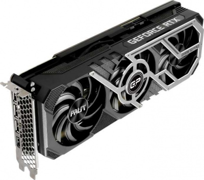  RTX3080 10240Mb LHR Palit PA-RTX3080 GAMINGPRO OC 320 GDDR6X 1440, 19000, HDMIx1, DPx3, HDCP (NED3080S19IA-132AA) Ret