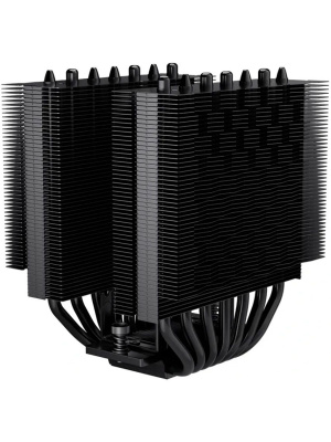 ����� ��� ���������� PCCooler RT720 TC BK (270W, 4-pin PWM, 157.5mm, Al/Cu, 7x6mm, 2x120mm, 73.32CFM, 34.9dBA, 2200RPM, S: 1851/1700/1200/115X, AM5/AM4, black)