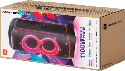 ����������� JBL Party Box ULTIMATE, 1100��, � �������, Bluetooth, USB, ������
