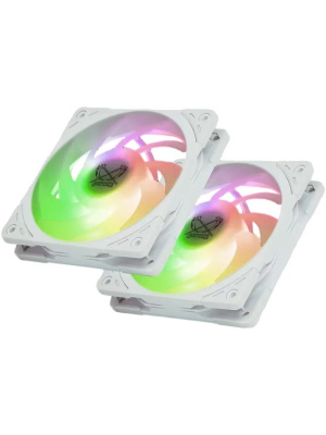 ����� ��� ���������� Scythe Mugen 6 Dual Fan White ARGB Edition (300W, 4-pin PWM, 154mm, ARGB, Al/Cu, 6x6mm, 2x120mm, 75.17CFM, 35.57dBA, 2500RPM, S: 1851/1700/1200/115X/2011/2066, AM5/AM4, white)