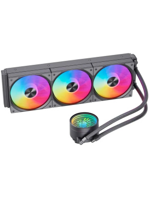 ��� Bloody LC-11 ARGB Soc-AM5/AM4/1200/1700/1851 ������ 4-pin 20-35dB Al+Cu 300W Ret (LC-11-ARGB360-BK)