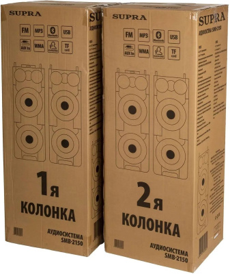 ����������� Supra SMB-2150 ������ 1200�� FM USB BT SD