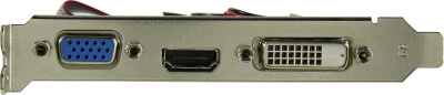 ���������� Colorful NVIDIA GeForce GT710, 2Gb DDR3, 64bit, PCI-E, VGA, DVI, HDMI, Retail (GT710-2GD3-V)