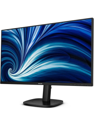 ������� Philips 27B2U3601 27" 2560x1440, WLED, 16:9, IPS, 350cd, 1500:1, 4ms, 50M:1, 178/178, HDMI, DP, USB Hub, 4*USB3.2 USB-C(PD90W), RJ45, Speakers, 120Hz, Tilt, HAS, Swivel, Pivot, Internal, VESA, Black,