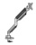 Кронштейн для мониторов Ultramounts UM717 серебристый 17"-49" макс.18кг крепление к столешнице поворот и наклон Кронштейн для мониторов Ultramounts UM717 серебристый 17"-49" макс.18кг крепление к столешнице поворот и наклон