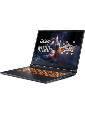 ������� Acer Nitro V 17 AI ANV17-41-R6SG, 17.3" (1920x1080) IPS 144 ��/AMD Ryzen 5 240/16 �� DDR5/512 �� SSD/NVIDIA GeForce RTX 5060 ��� ��������� (8 ��)/��� �������, ������ (NH.QYVCD.00A)