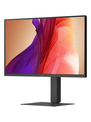 ������� LG UltraFine 27U730A-B 27" IPS monitor, 3840x2160, 300cd/m2, 16:9, 5�� (GtG), HDMIx2, DP, USB C (90W), USB 3.2x2, Speakers, 60Hz, 178/178, ������� ��, VESA 100x100, HAS 150mm, black