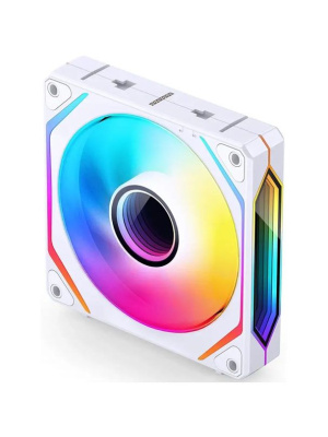 ���������� JONSBO ZL-120W(3 in 1) White 120�120�25�� (ARGB LED, 800-1800��/���, �����) Retail