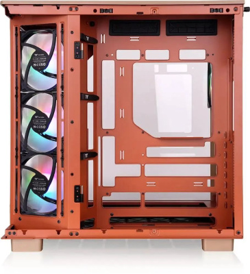 ������ Thermaltake View 380 XL TG ARGB Gravel Sand ���������� ��� �� E-ATX 2x120mm 2xUSB3.0 audio bott PSU