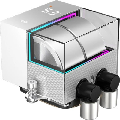 ������� ����������� ���������� PCcooler DS360 WH, LCD, 4-pin, 120��, �����, retail